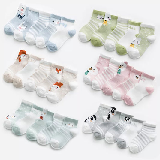 Baby Socks Set: Adorable, Comfortable, and Playful Cotton Accessories for Little Feet