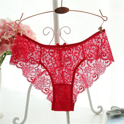 Fashion High Quality Women's Panties Flower Underwear Charming Elegant Ladies Lace Soft Briefs Sexy Lingerie S/XL