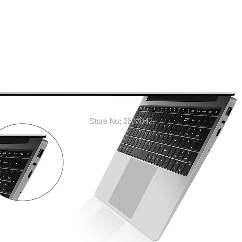 New Arrival 15.6 inch i5 5350 Gaming Laptop Metal Body Notebook 8GB RAM 512 GB SSD Backlit Keyboard Fingerprint