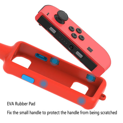 New Golf Clubs for Nintendo Switch OLED Joy-Con Controller for Mario Golf Games Accessories Real Hitting Touch Wrist Strap