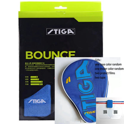 Original Stiga bounce 3 stars table tennis racket suit for beginner good control racquet sports stiga racket professional racket