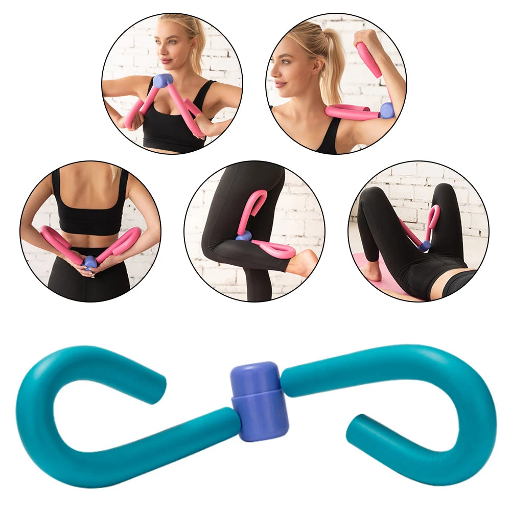 PVC Thigh Exerciser: Home Gym Workout for Legs, Arms & Waist! 🏋️‍♀️💪