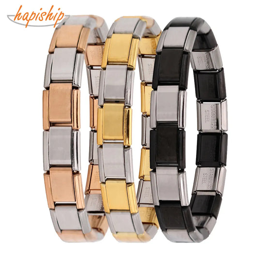 Discover Elegance: Hapiship New Fashion Stainless Steel Bracelet Bangle - MAGNET MARKET