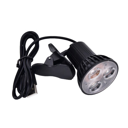 3 LED Clip On Book Light Super Bright USB Light Flexible Reading Lamp For Laptop PC Notebook Home Lighting Portable Desk