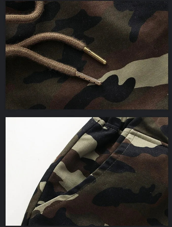 Camouflage Military Jogger Pants Men 2024 Pure Cotton Mens Spring Autumn Pencil Harem Pant Men Comfortable Trousers Camo Joggers