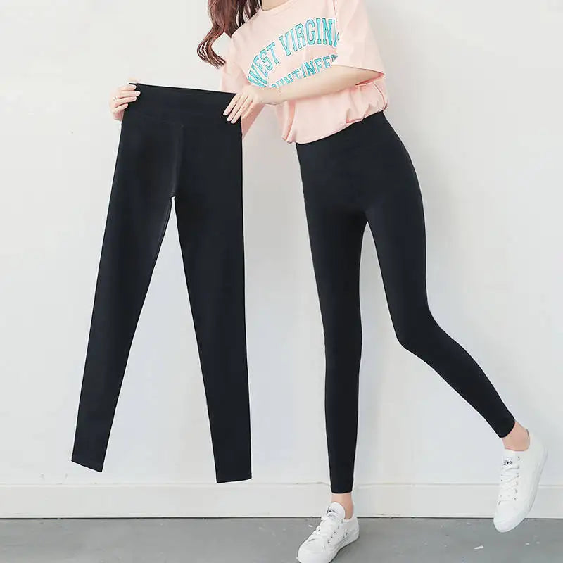 New Arrivals Fashion High Stretchy Women Pencil Jeans Skinny Pants High Wasit Female Slim Lady Pants Plus Size