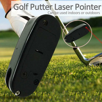 Golf Putter Pointer Distance Training Aim Line Black Aid Tools Golfing Accessories for Outdoor Sport Game Supplies