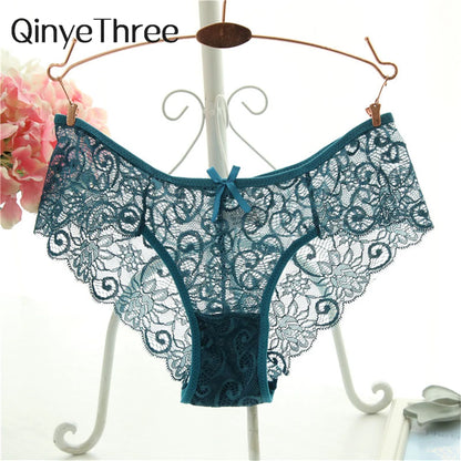 Fashion High Quality Women's Panties Flower Underwear Charming Elegant Ladies Lace Soft Briefs Sexy Lingerie S/XL