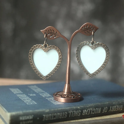 Mini Love Tree Frame Photo Frame Retro Metal Decoration Wedding Gift Birthday Gift