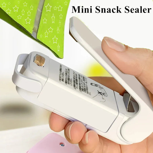 Portable Bag Heat Sealer - Mini Sealing Machine for Food Snack Storage - MAGNET MARKET