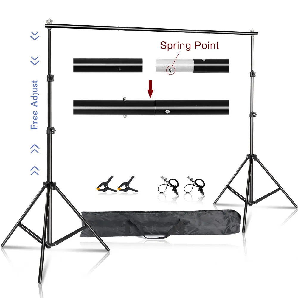 Photo studio backdrop stand