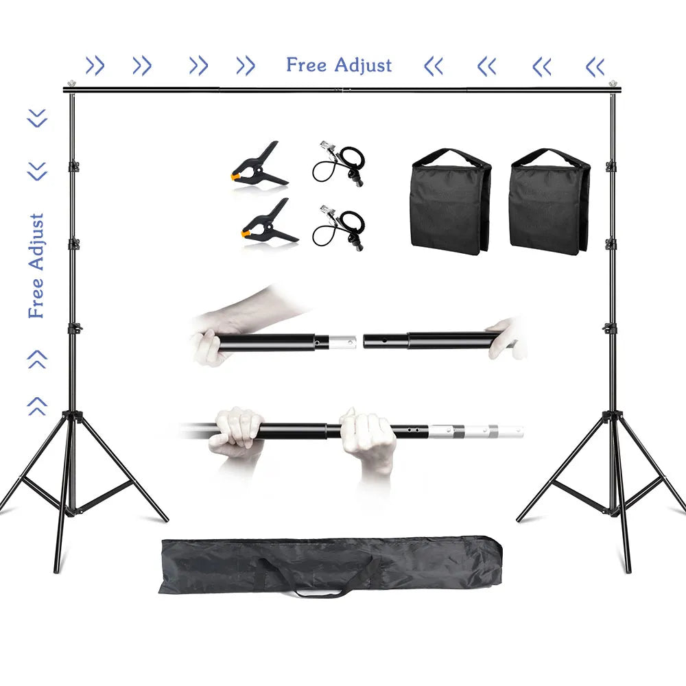 Photo studio backdrop stand