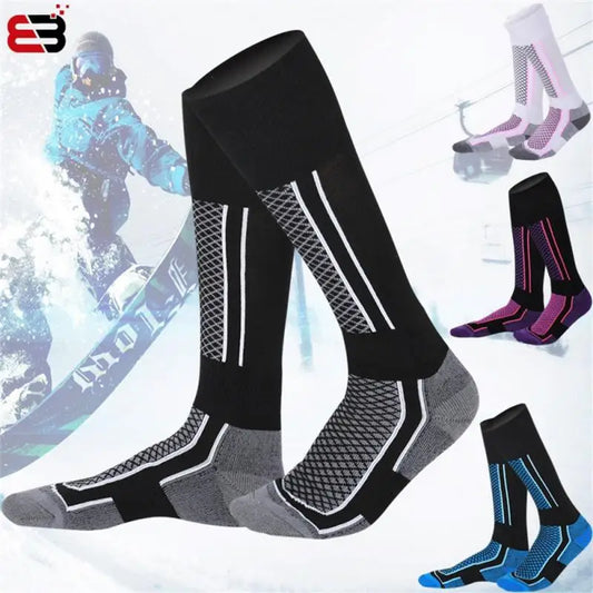 Winter Adult Cotton Thermal Ski Socks Men Women Warm Outdoor Cycling Snowboarding Sports Thermosocks Sports Accessories Socks