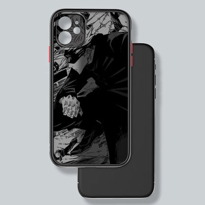 Jujutsu Kaisen Anime Comics Phone Case For iPhone 14 13 12 11 Pro Max mini XS Max XR X 8 7 6 Plus SE Frosted Translucent