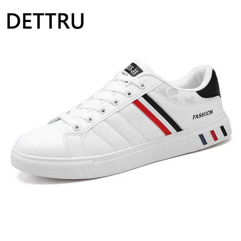 White vulcanized sneakers boys cheap flat comfortable shoes men autumn spring 2022 fashion sneakers men fashion canvas sneakers