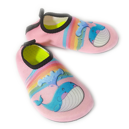 Kids Cartoon Beach Barefoot Quick-Dry Wading Aqua Shoes Boys Soft Diving Bathroom Shoes Girls Yoga Socks Beach Yoga Socks 20-32#