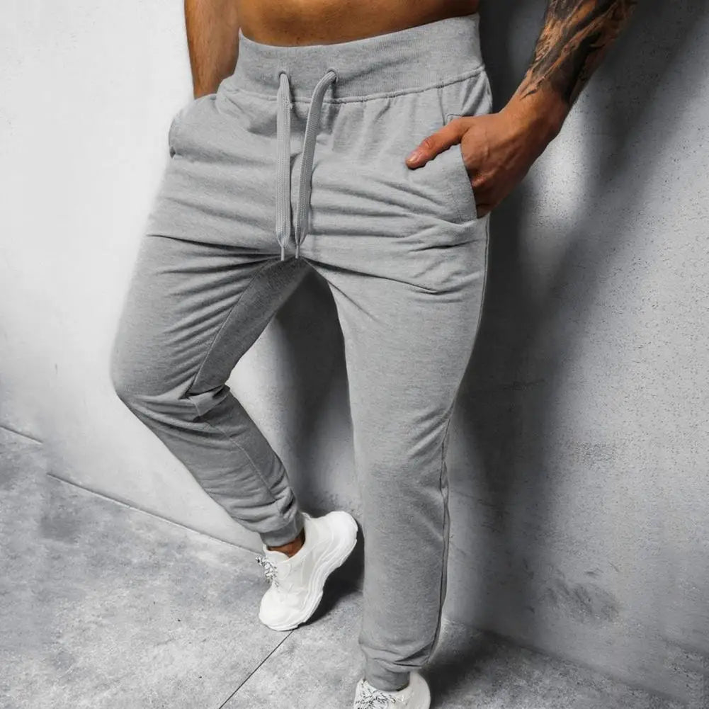 Side Stripe Ultra-soft New Autumn Men Gym Training Jogging Pants Men Joggers Slim Fit Sweatpants Cotton Running Sport Pants