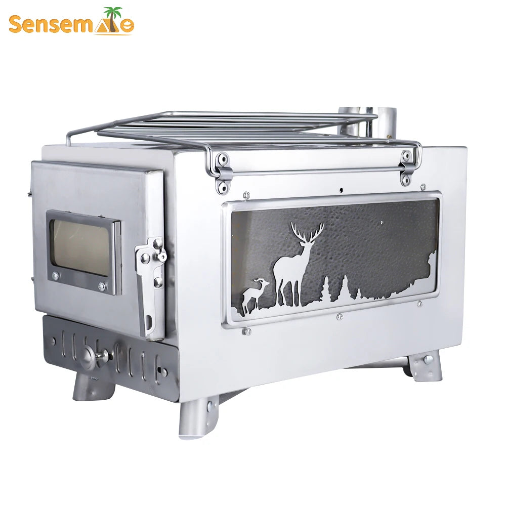 Unleash Adventure with Our Stainless Steel Outdoor Stove! - MAGNET MARKET