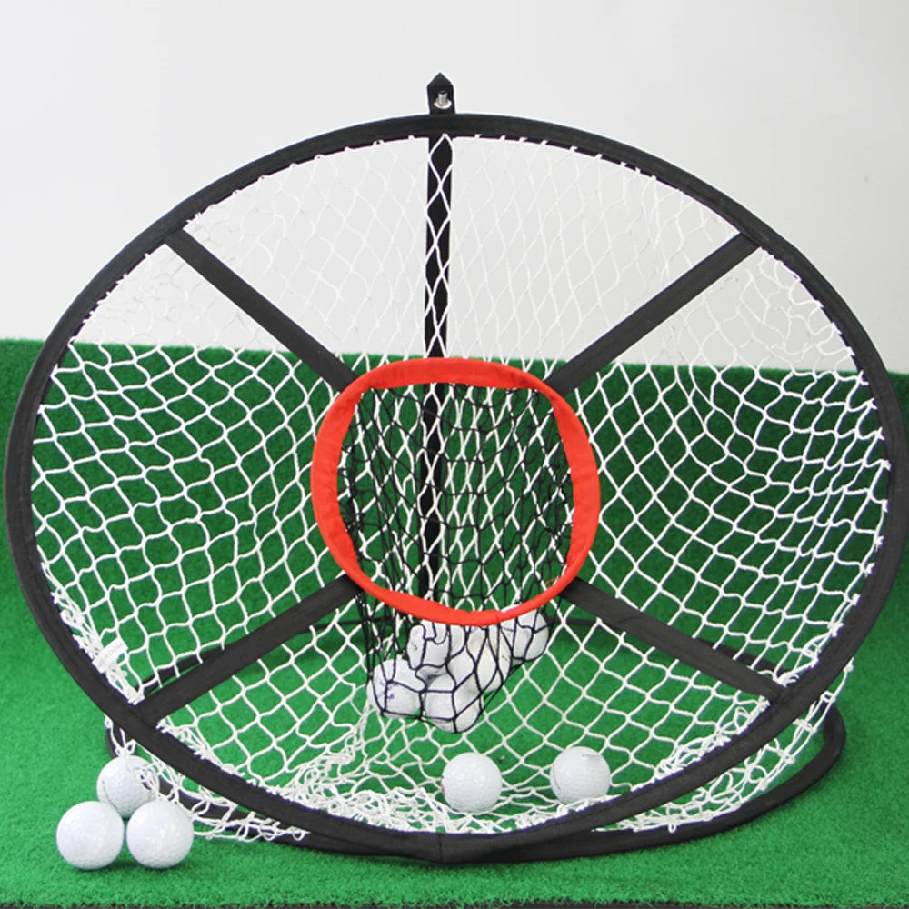 Golf chipping net