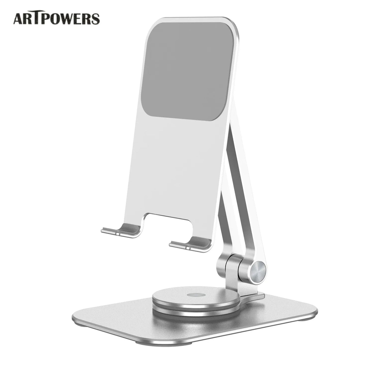 Artpowers 360° Rotation Cellphone Support Stand Holder for iPhone Huawei Samsung Smartphone Metal Foldable Phone Accessories