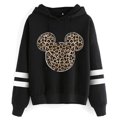 Grunge Harajuku Cartoon Anime Sweatshirt Disney Minnie Mouse Hoodie Clothes Girl Boy Mickey Hoody Top Hoodies Y2k 90s Kawaii