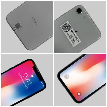 Original Unlocked Apple iPhone X 4G Mobile Phone NFC 3GB RAM 64GB/256GB ROM 5.8" OLED Screen 12MP*2+7MP A11 Hexa Core CellPhone