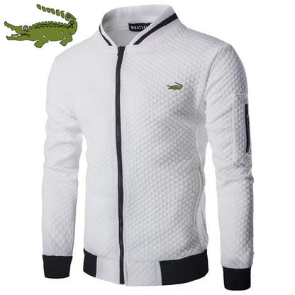 CARTELO Spring Men's Casual Jacket New Quality Zipper Jacket Men Fashion Business Jackets Embroidered Logo Clothing Man Top