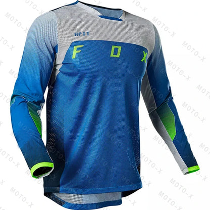 2022 Motocross Mountain Enduro Bike Clothing Bicycle Moto Downhill T-shirt Hpit Fox Women Men Cycling Jersey MTB Shirts BMX