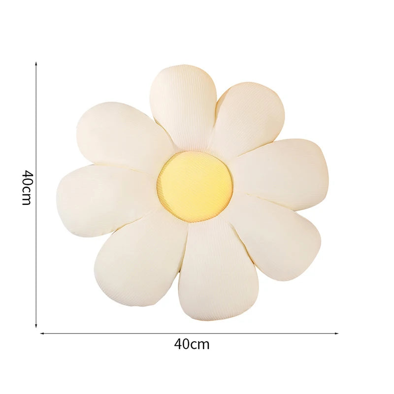 6 Styles Sunflower Pillows Small Daisy Cushions Petals Flowers Cute Birthday Gifts 40cm Home Decorations Bedroom Office Supplies