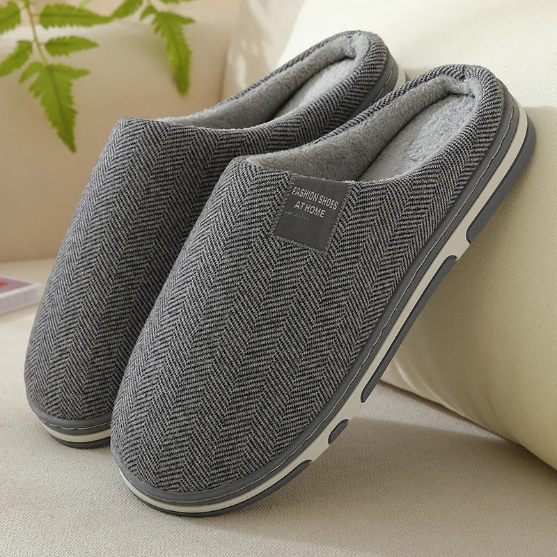 Women Men Couples Home Slippers New Fashion Warm Winter Furry Soft Short Plush Slipper Non Slip Bedroom Slides Indoor Shoes