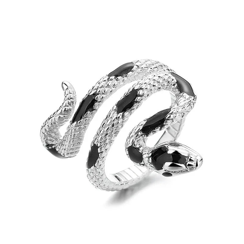 925 Sterling Silver Snake Entanglement Rings For Women Wedding Luxury Fine Jewelry Accessories Wholesale Trends