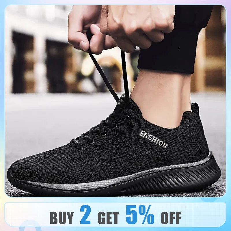 Men Shoes Running Shoes For Men Lightweight Tenis Comfortable Breathable Walking Sneakers