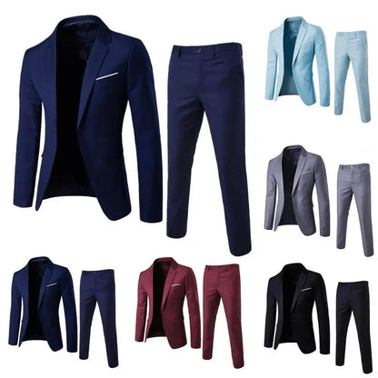 Long Sleeve Mens Suit