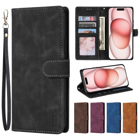 Wallet Hand Rope Magnetic Flip Leather Case For iPhone 15 14 Pro Max 13 Pro 13 12 Mini 11 SE 2022 X XS XS Max XR 8 7 6 6S Plus