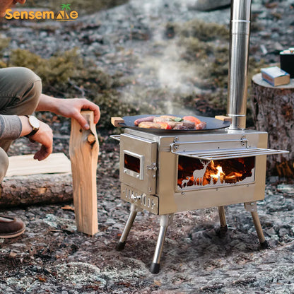 Unleash Adventure with Our Stainless Steel Outdoor Stove! - MAGNET MARKET