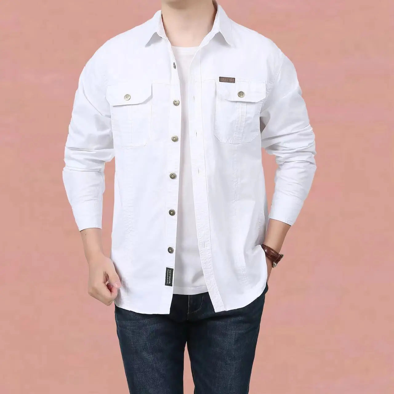 Outdoor casual long sleeve shirt