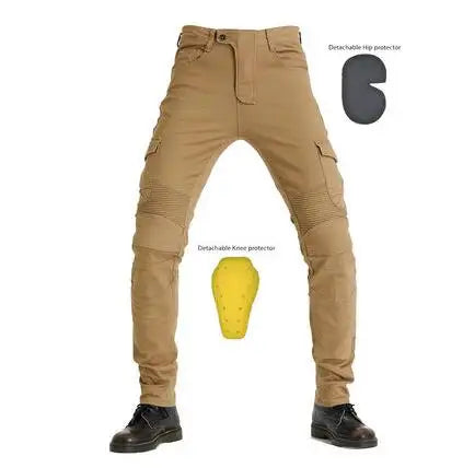 New style spring and summer breathable motorcycle riding pants rider anti-fall motorcycle jeans men and women protective gear - MAGNET MARKET