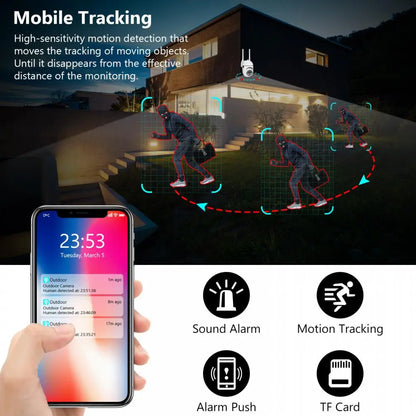 5MP YI IOT 5G 2.4G WiFi PTZ Camera Indoor Use Auto Tracking Surveillance Camera Color Night Vision Baby Monitor Mini Camera