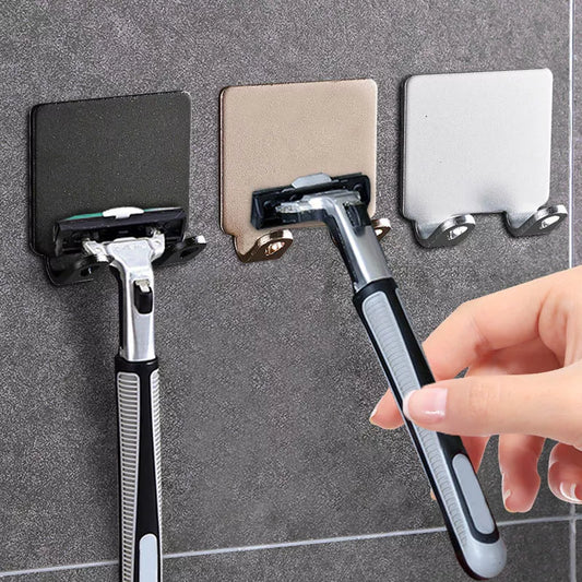 Stainless Steel Bathroom Razor Stand & Storage Holder - Organize Your Space with Ease - MAGNET MARKET