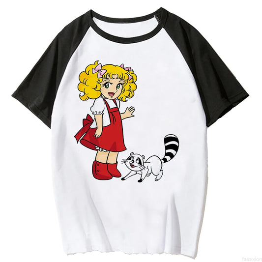 Candy Candy Tee women manga t-shirts girl anime comic funny clothes