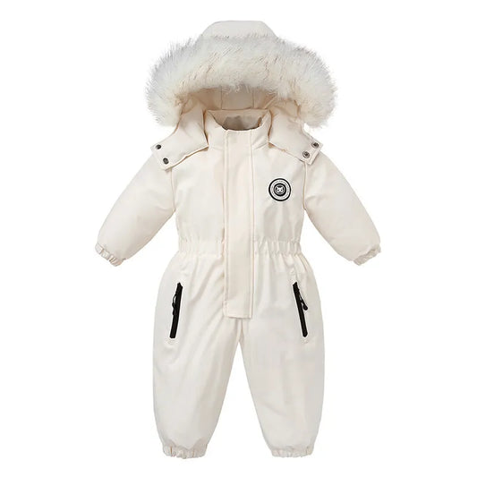 Cozy Winter Ski Suit: Childdkivy's Warm Jumpsuit for Adventurous Little Ones - MAGNET MARKET