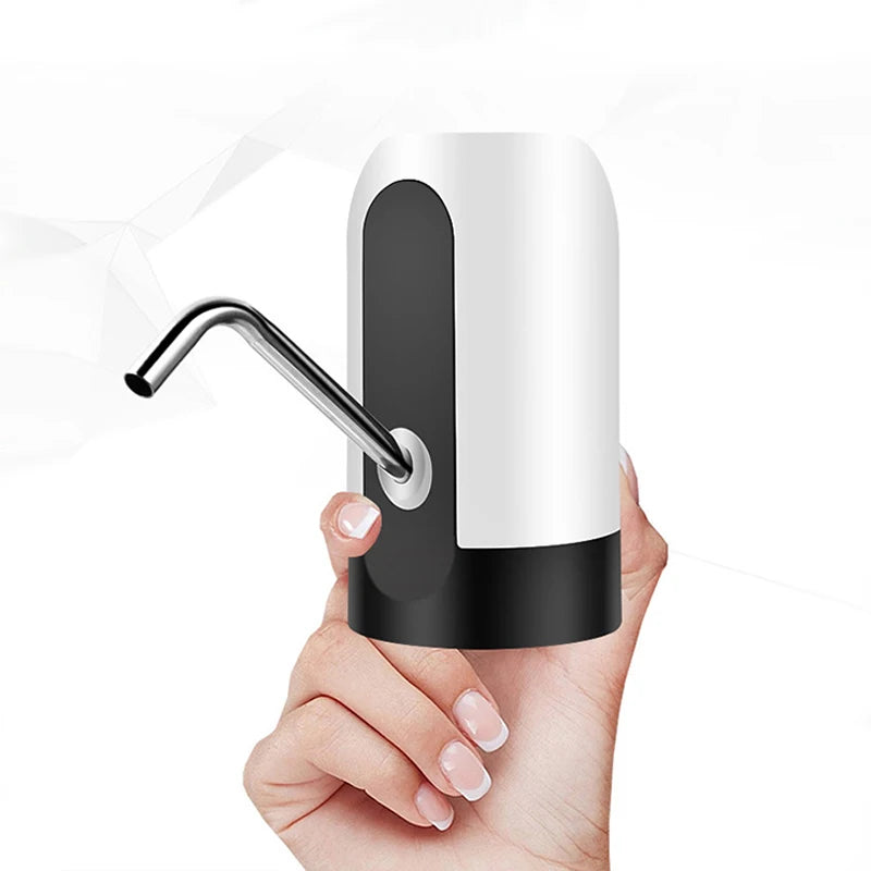 Portable Electric Cold Water Dispenser - USB Rechargeable Bottle Pump for Convenient Drinking - MAGNET MARKET