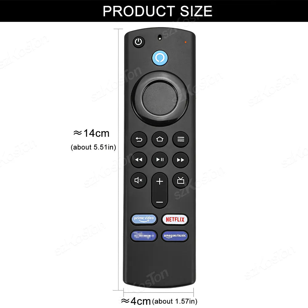 L5B83G Voice Remote Control Replacement for Fire TV Stick 4K MAX 3rd Gen / Cube 1st 2nd Gen / Stick Lite Smart Home Appliance