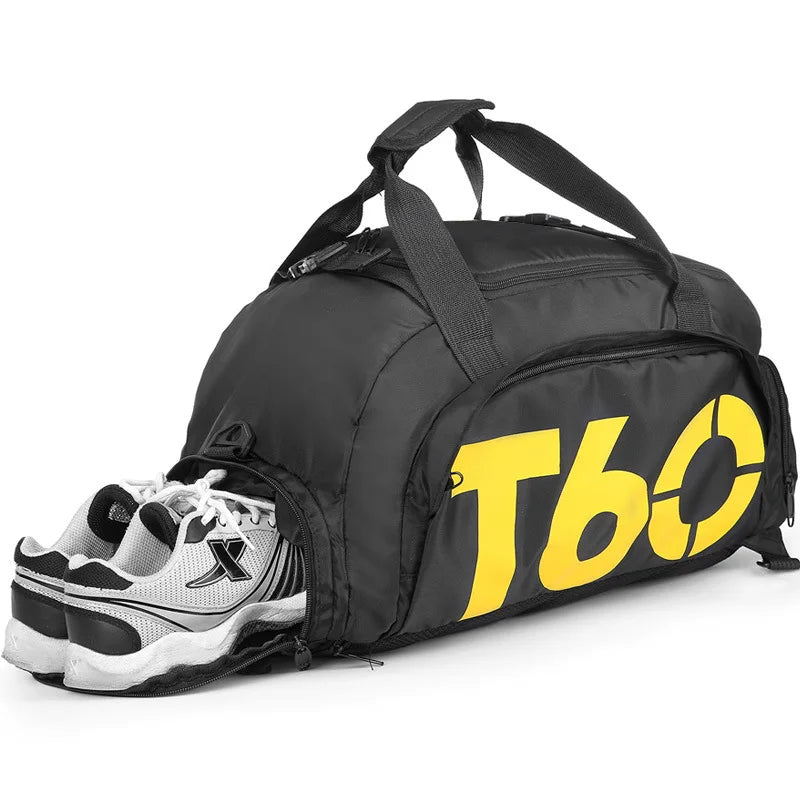 T60 Shoulder Sports Fitness Luggage Dry Wet Separation Men's and Women's Travel Gym Yoga Bag