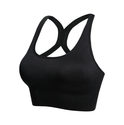 Women Push Up Seamless Sports Bra Workout Sport Top Crop Fitness Active Wear With Buckle For Yoga Gym Brassiere Sportswear