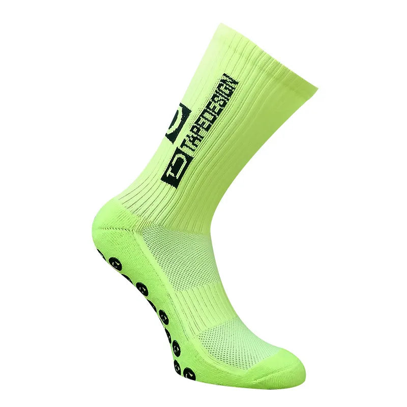 Hot Sale Fashion Sports Breathable Colorful Anti Slip Soccer Athletic Custom Logo Football Grip Socks