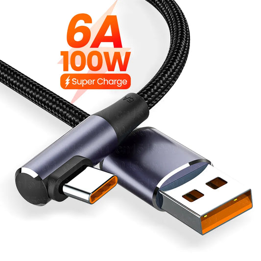 Swift Charge USB Type C Cable - 6A for Huawei P30/P40 Pro & Honor 50 Pro - MAGNET MARKET