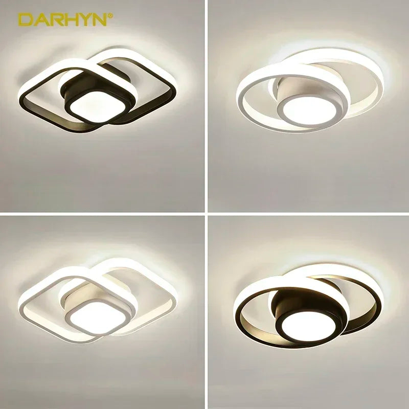 LED Aisle Ceiling Light Body Sensor Ceiling Lamp 36W 32W Bacony Entryway Closet Cloakroom Led Ceiling Lighting Fixtures Lustre