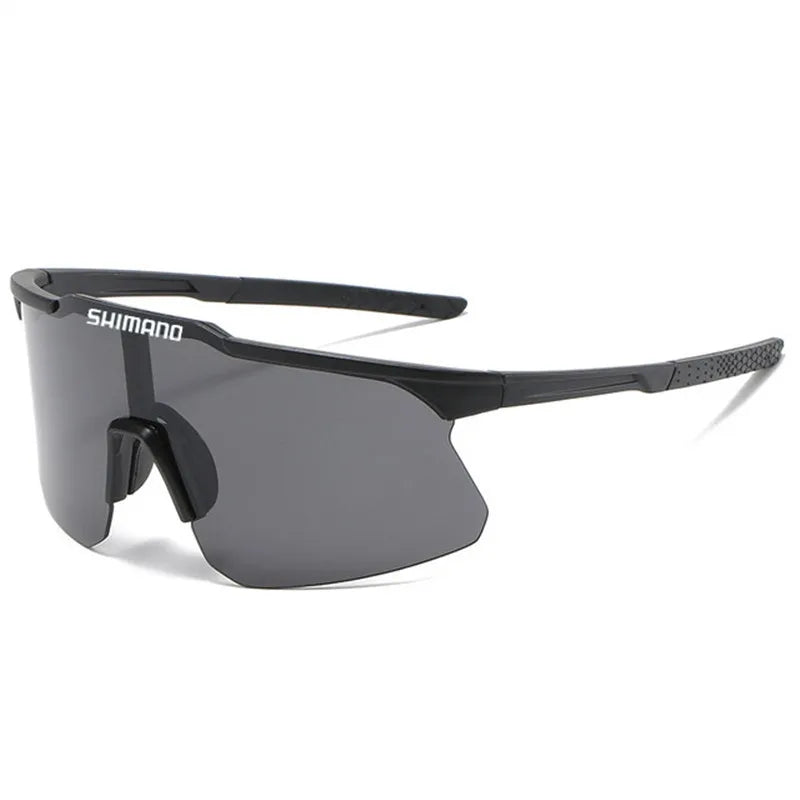 New Shimano Men's and Women's Outdoor Sports, Cycling, Driving, Travel Sunglasses Can be Equipped With Glasses Cloth Box