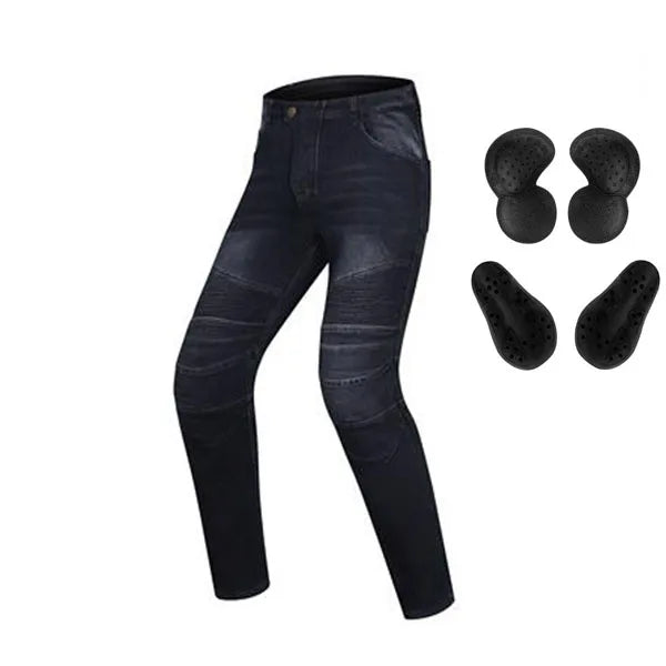 New style spring and summer breathable motorcycle riding pants rider anti-fall motorcycle jeans men and women protective gear - MAGNET MARKET